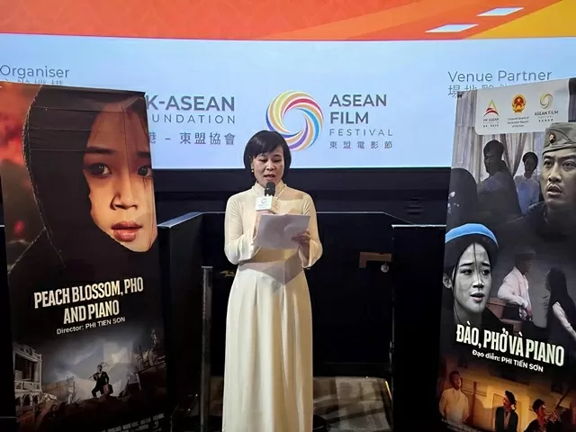 Đào, phở và piano gây ấn tượng tại Liên hoan phim ASEAN ở Hong Kong (Trung Quốc)
