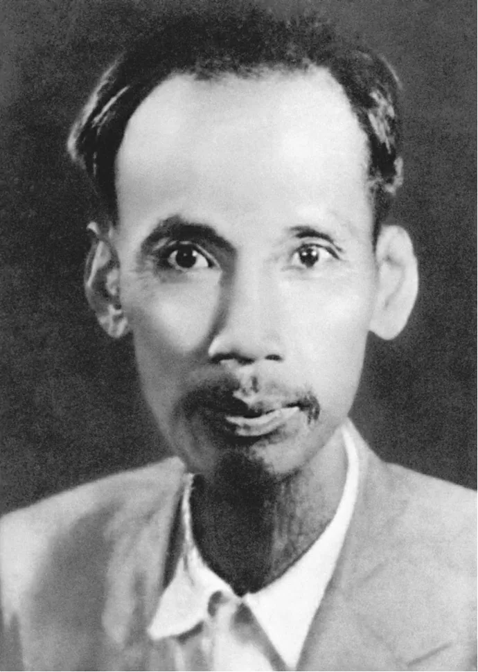 Chủ tịch Hồ Chí Minh năm 1945. (Nguồn: Hochiminh.vn)