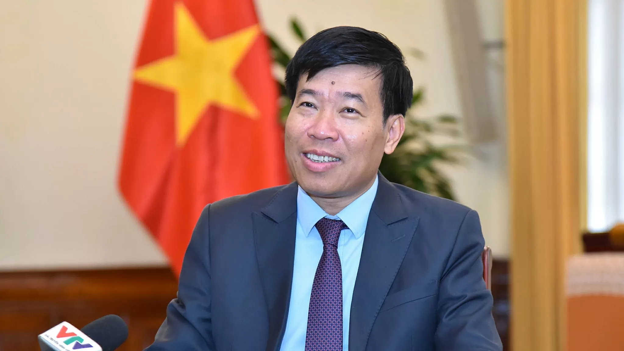 Đồng chí Nguyễn Mạnh Cường, Ủy viên Ban Chấp hành Trung ương Đảng, Phó Bí thư Thường trực Đảng ủy, Thứ trưởng Bộ Ngoại giao.