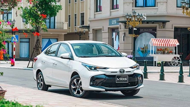 Top 5 xe sedan cỡ B bán chạy nhất tháng 7/2025: Toyota Vios tiếp tục lập đỉnh