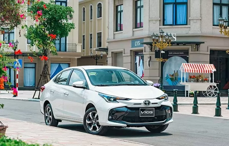 Top 5 xe sedan cỡ B bán chạy nhất tháng 7/2025: Toyota Vios tiếp tục lập đỉnh.