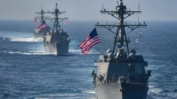 Mỹ điều 3 tàu chiến với 4.000 quân đến gần vùng biển Venezuela, Caracas phản ứng gắt. (Nguồn: Instagram)