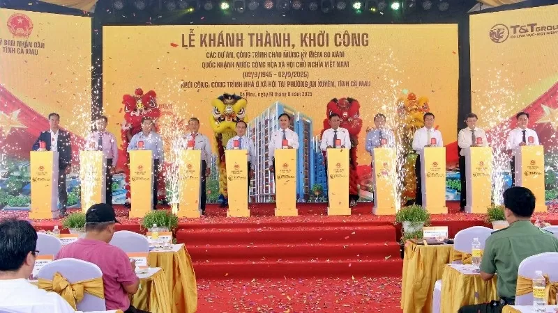 Cà Mau giải quyết nhu cầu an cư cho người thu nhập thấp, công nhân và người yếu thế