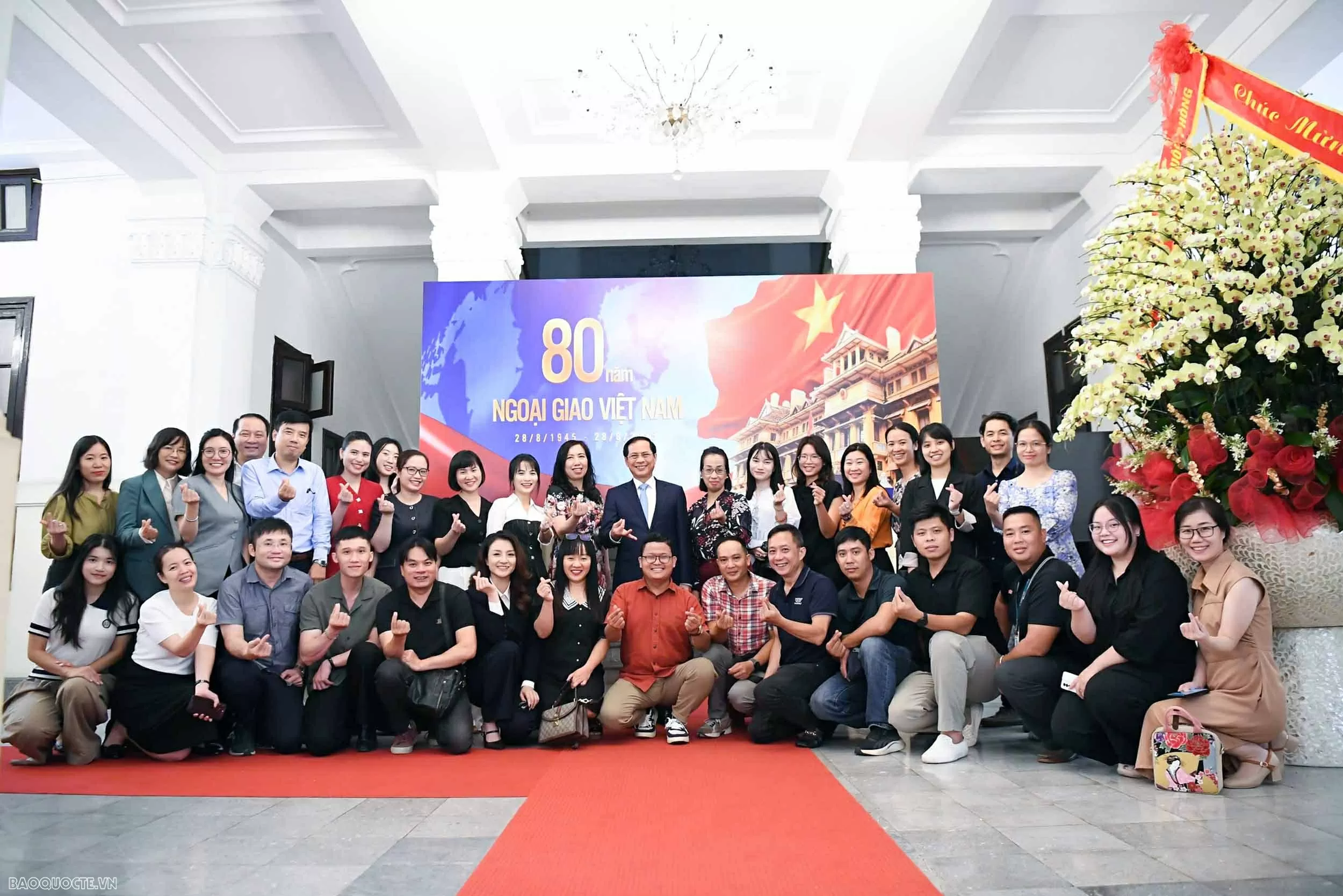 Phó Thủ tướng, Bộ trưởng Ngoại giao Bùi Thanh Sơn gặp gỡ báo chí nhân kỷ niệm 80 năm thành lập ngành Ngoại giao