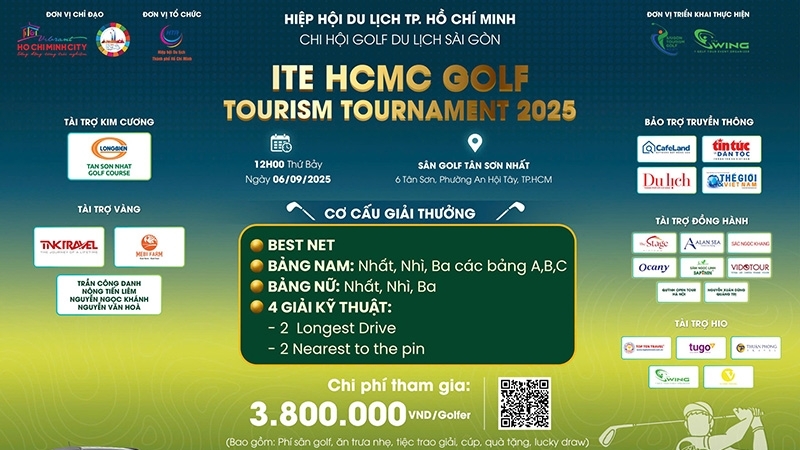 ITE HCMC Golf Tourism Tournament 2025 – Điểm hẹn của Du lịch bền vững & Trải nghiệm sống động
