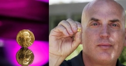 Israel: Phát hiện đồng tiền vàng quý hiếm, được đúc cách đây 2.200 năm tại Jerusalem