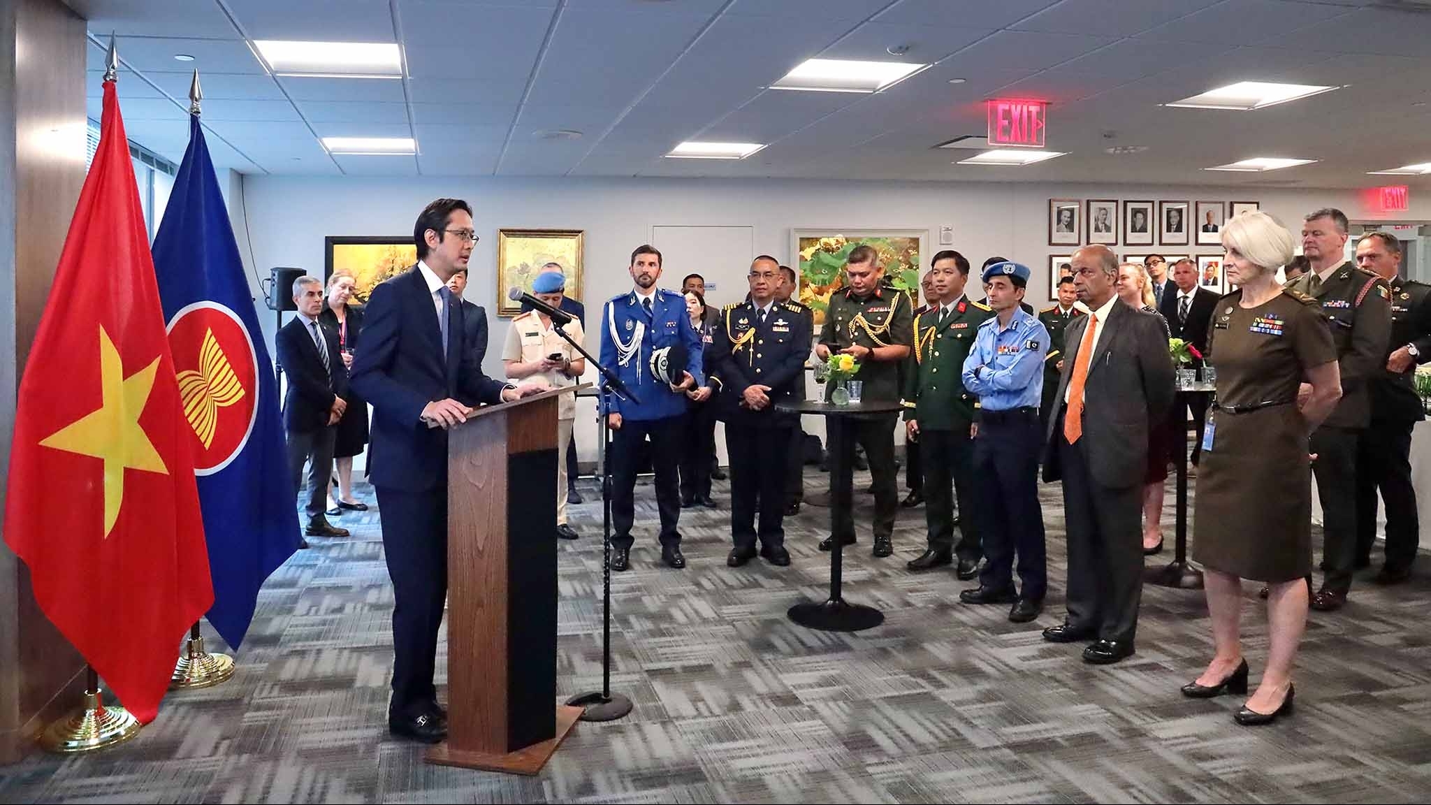 Kỷ niệm 80 năm ngày thành lập lực lượng Công an nhân dân Việt Nam tại Liên hợp quốc