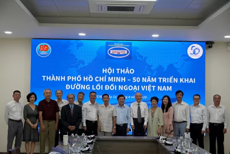 Sở Ngoại vụ TPHCM - 50 năm tiếp nối tự hào, kiến tạo tương lai