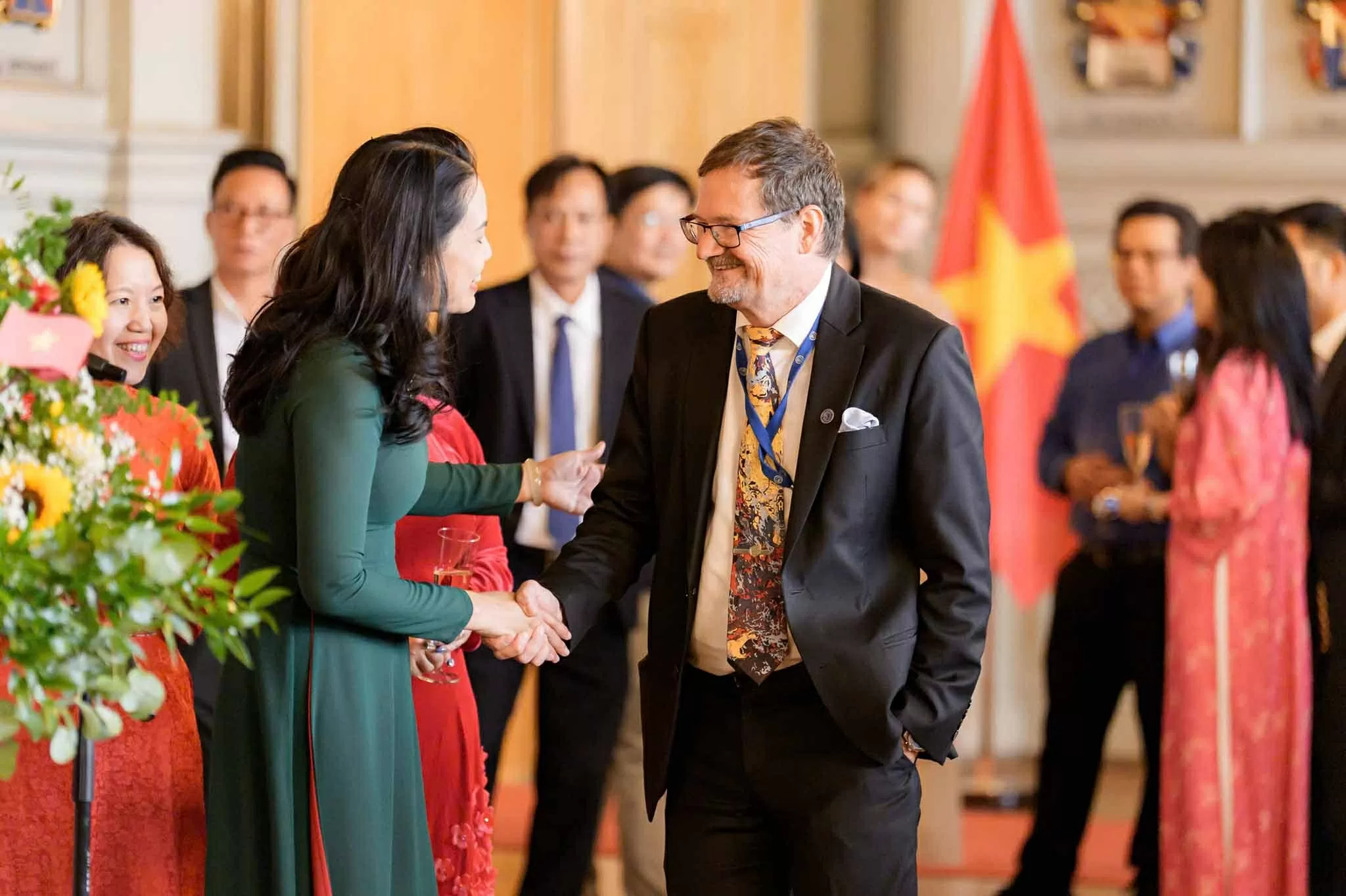 Đại sứ quán Việt Nam tại Phần Lan long trọng tổ chức kỷ niệm 80 năm Cách mạng tháng Tám và Quốc khánh 2/9 Đại sứ quán Việt Nam tại Phần Lan long trọng tổ chức kỷ niệm 80 năm Cách mạng tháng Tám và Quốc khánh 2/9