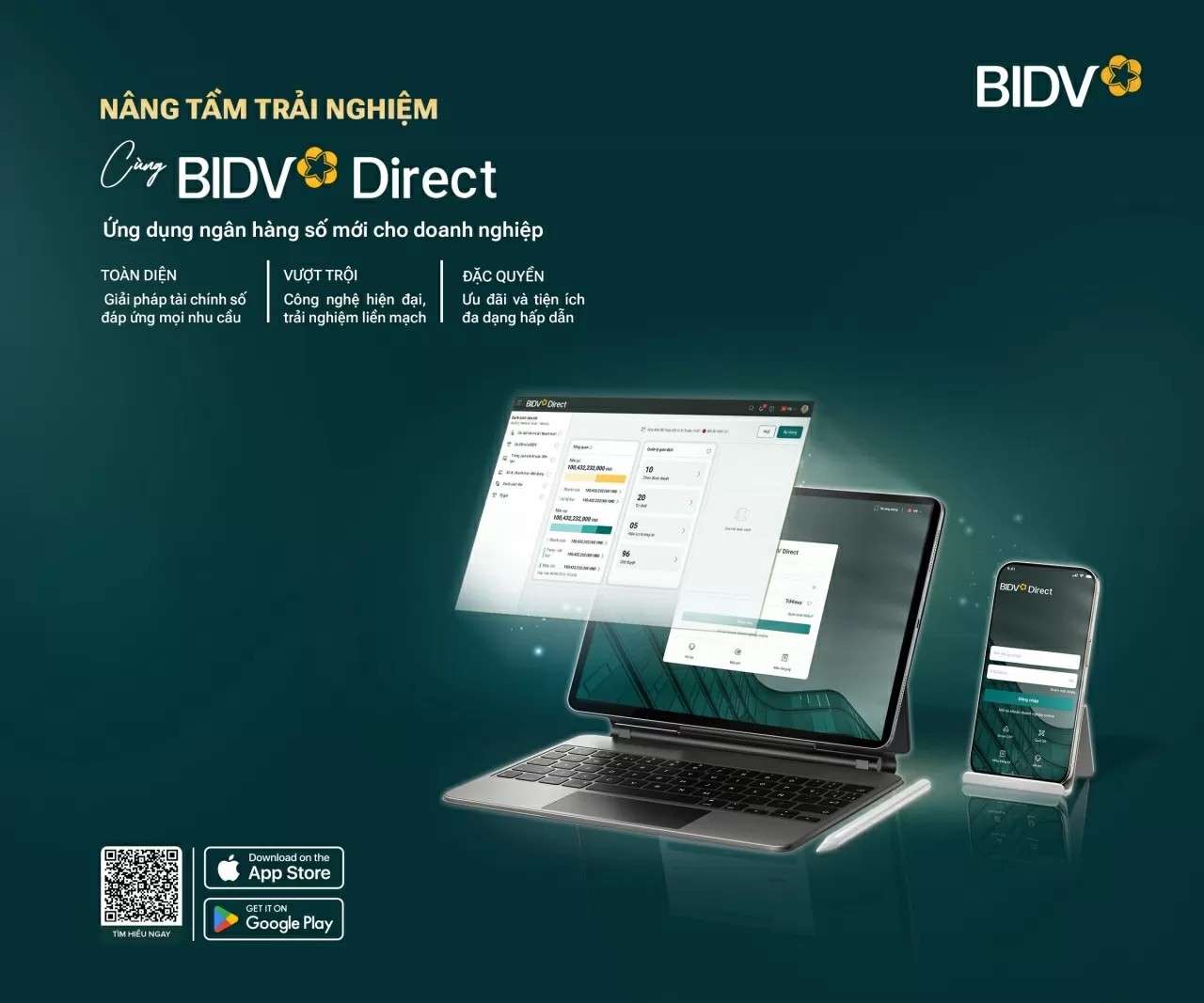 BIDV Direct - ứng dụng số hữu ích dành cho khách hàng tổ chức BIDV Direct - ứng dụng số hữu ích dành cho khách hàng tổ chức