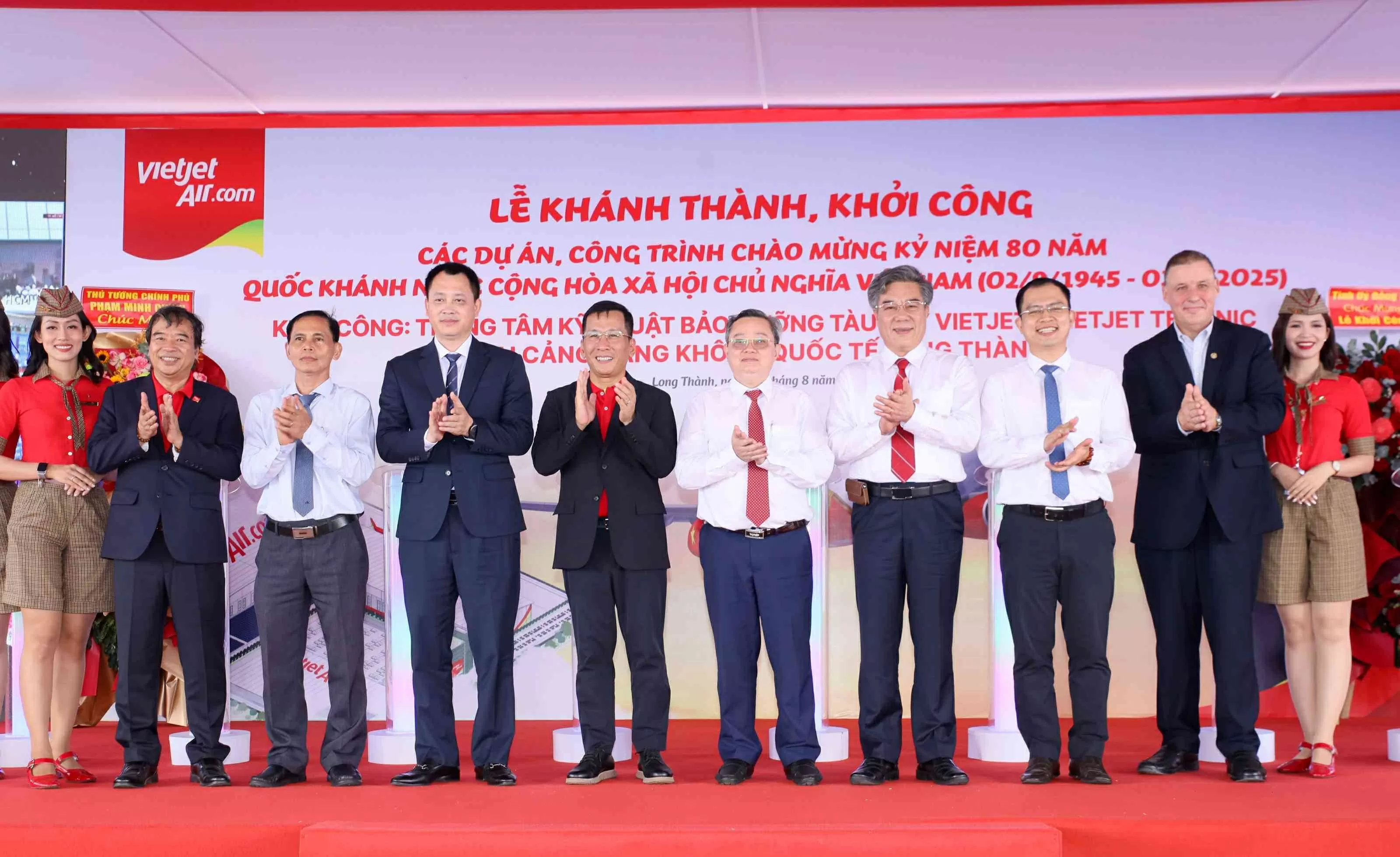 Công trình Vietjet tại Long Thành: Dấu mốc chào mừng 80 năm Quốc khánh Công trình Vietjet tại Long Thành: Dấu mốc chào mừng 80 năm Quốc khánh