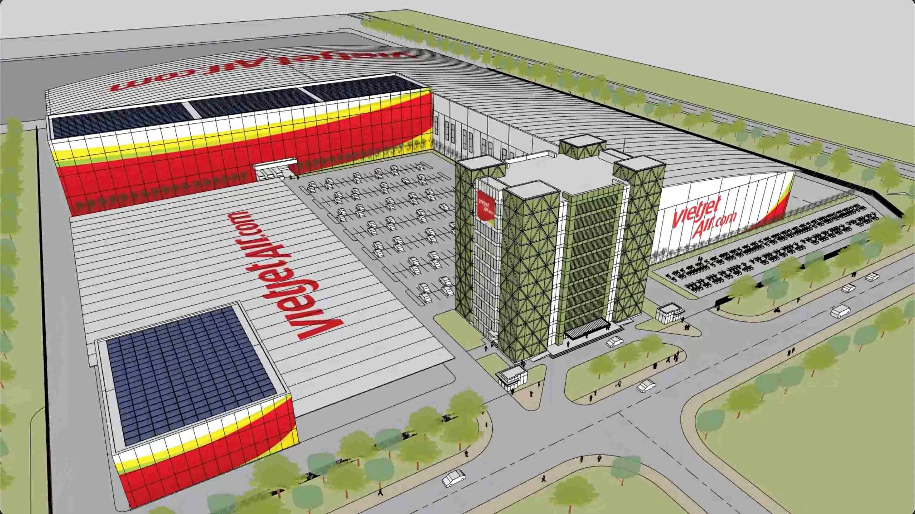 Công trình Vietjet tại Long Thành: Dấu mốc chào mừng 80 năm Quốc khánh Công trình Vietjet tại Long Thành: Dấu mốc chào mừng 80 năm Quốc khánh