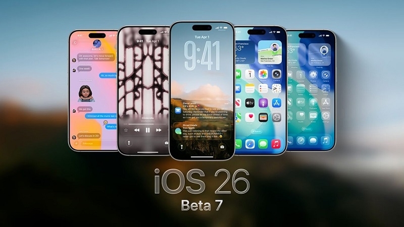 Apple chính thức phát hành iOS 26 beta 7 với loạt tính năng mới