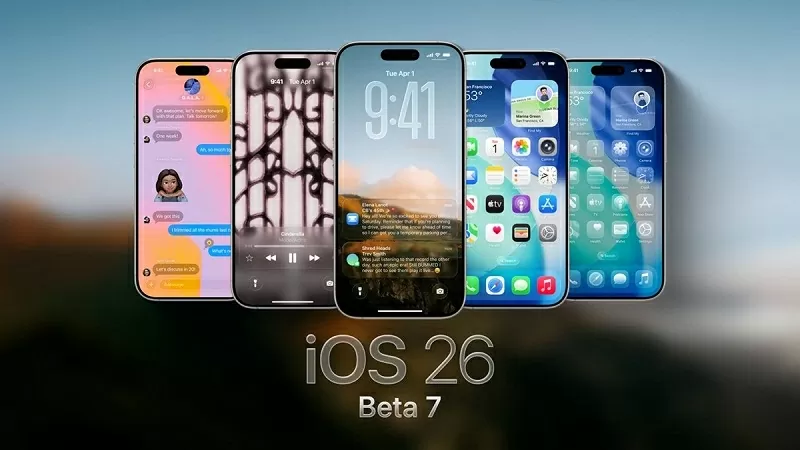 Apple chính thức phát hành iOS 26 beta 7 với loạt tính năng mới. Apple chính thức phát hành iOS 26 beta 7 với loạt tính năng mới.
