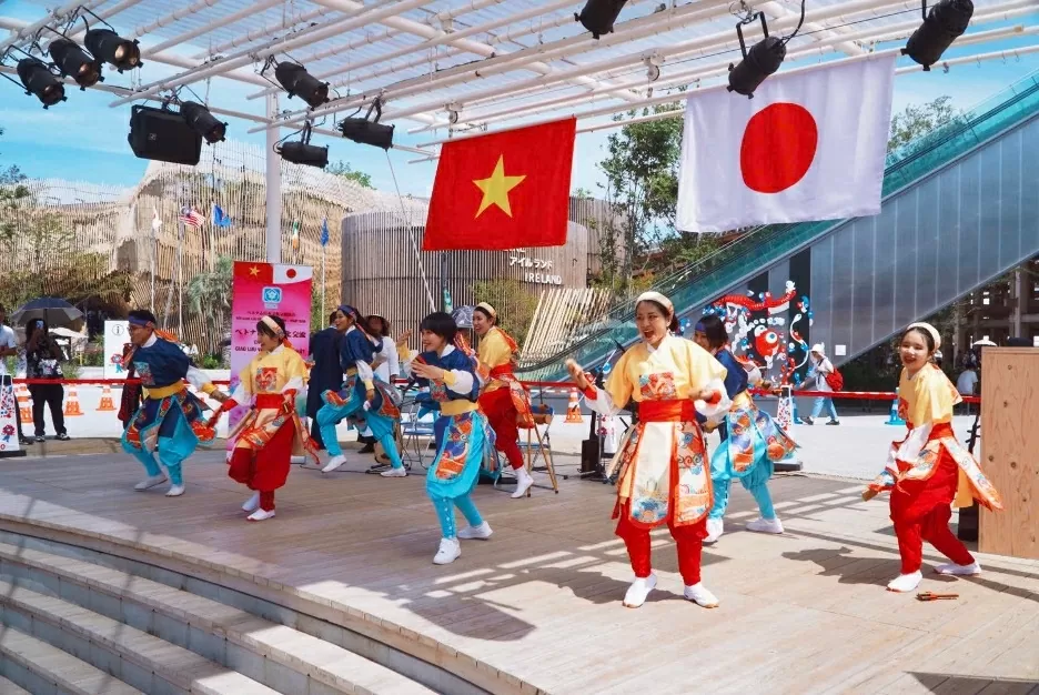 Giao lưu văn hóa kết nối trái tim Việt-Nhật tại Expo 2025 Osaka Giao lưu văn hóa kết nối trái tim Việt-Nhật tại Osaka Kansai Expo 2025