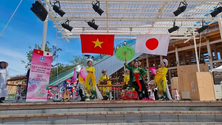 Giao lưu văn hóa kết nối trái tim Việt-Nhật tại Osaka Kansai Expo 2025