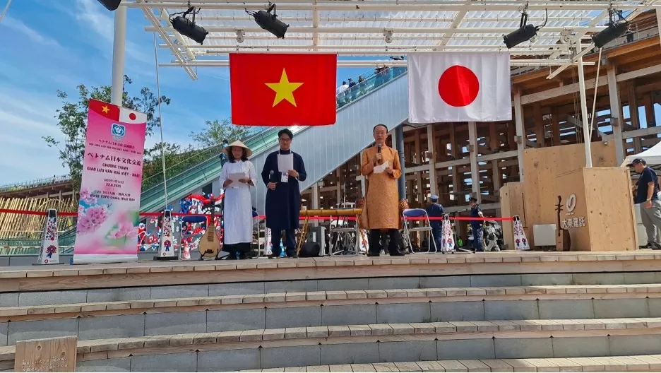 Giao lưu văn hóa kết nối trái tim Việt-Nhật tại Osaka Kansai Expo 2025