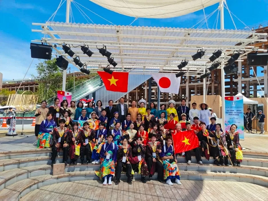 Giao lưu văn hóa kết nối trái tim Việt-Nhật tại Osaka Kansai Expo 2025