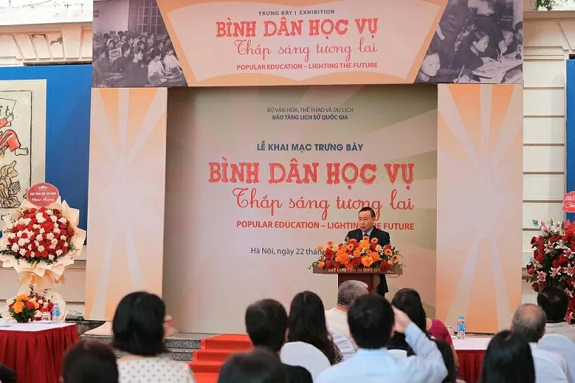 Trưng bày khơi dậy tinh thần hiếu học và khát vọng học tập Trưng bày khơi dậy tinh thần hiếu học và khát vọng học tập