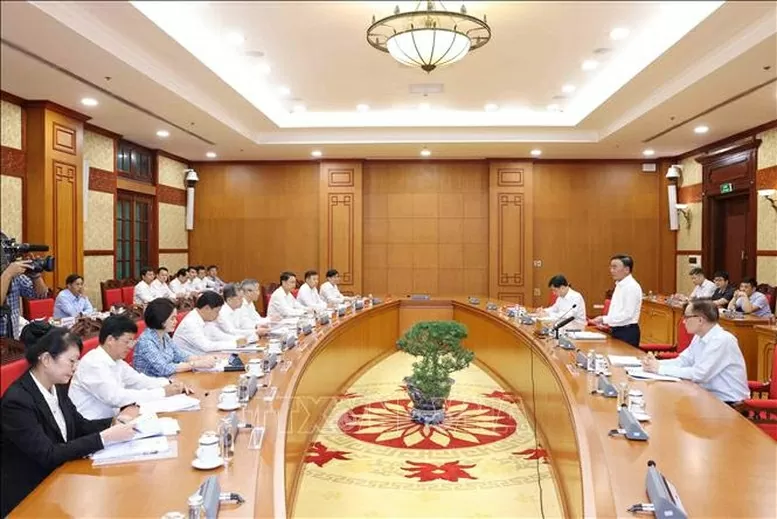 Kết luận số 185-KL/TW: Tăng cường lãnh đạo, chỉ đạo công tác tổ chức đại hội đảng bộ các cấp Kết luận số 185-KL/TW: Tăng cường lãnh đạo, chỉ đạo công tác tổ chức đại hội đảng bộ các cấp