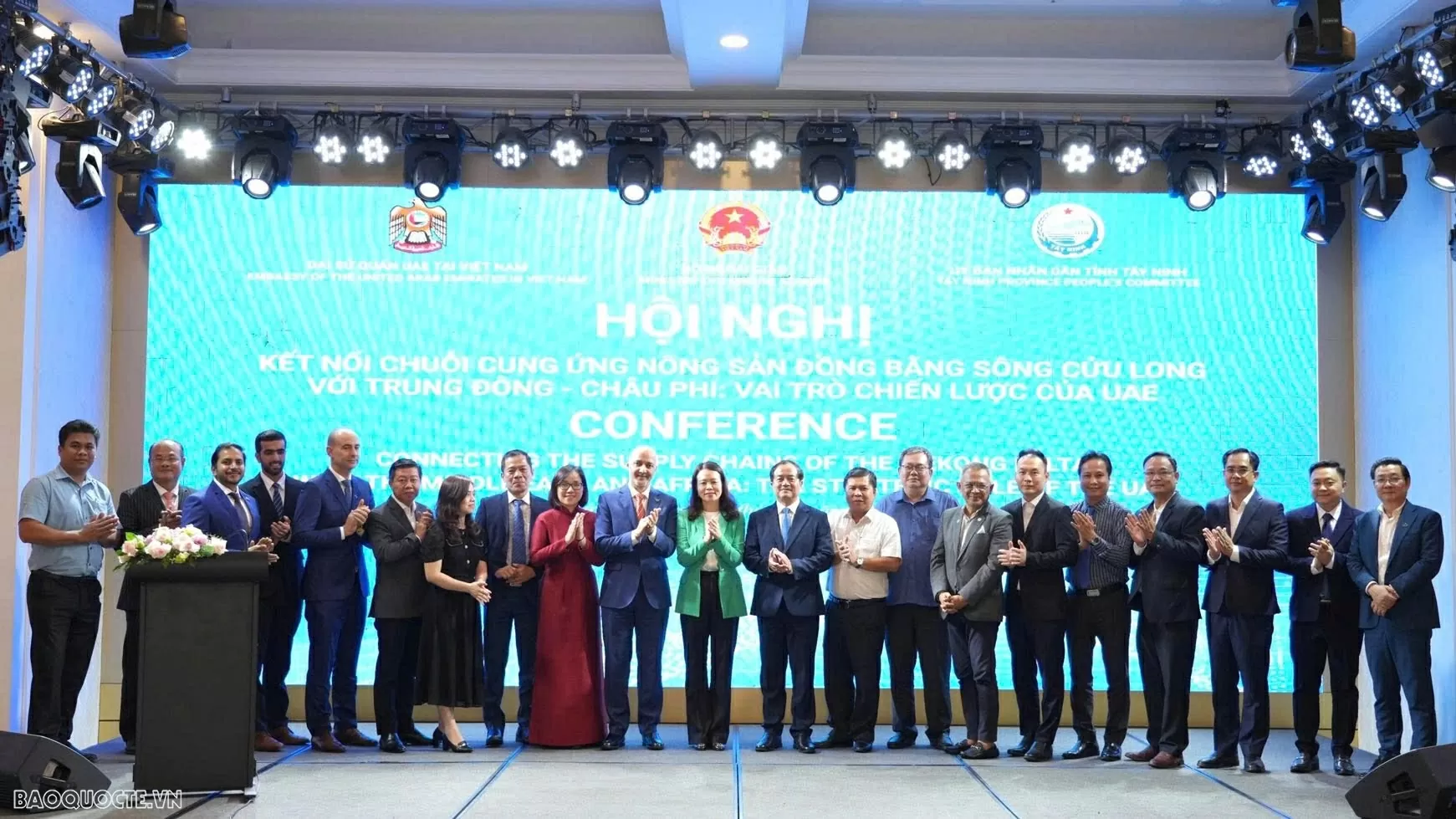 Đồng bằng sông Cửu Long và Trung Đông-châu Phi: Tăng cường kết nối chuỗi cung ứng vì sự thịnh vượng chung Đồng bằng sông Cửu Long và Trung Đông-châu Phi: Tăng cường kết nối chuỗi cung ứng vì sự thịnh vượng chung