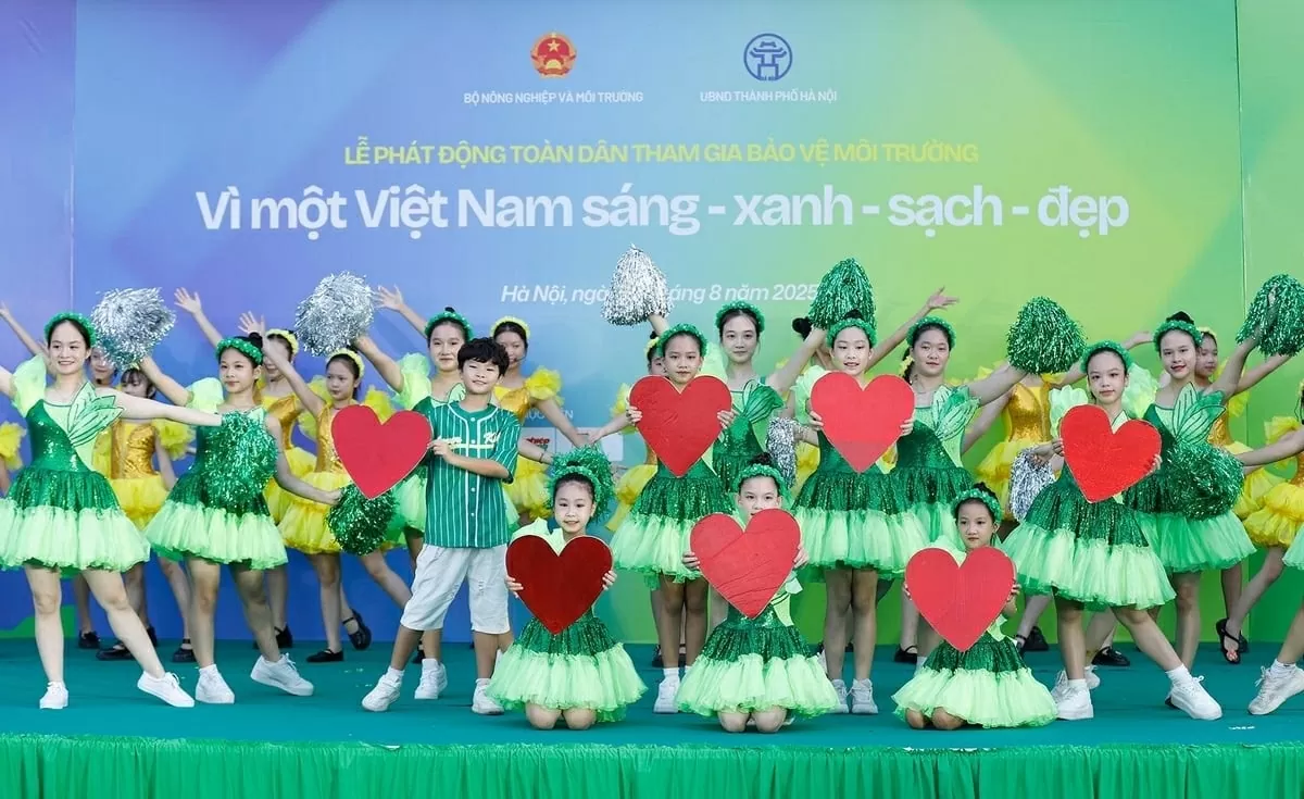 Phát động phong trào Toàn dân bảo vệ môi trường vì Việt Nam sáng - xanh - sạch - đẹp