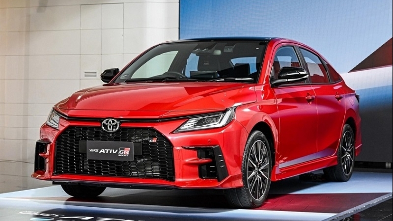 Cận cảnh Toyota Yaris Ativ HEV vừa ra mắt tại Thái Lan, giá từ 591 triệu đồng