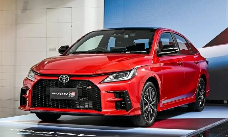 Giá xe Toyota Yaris Ativ HEV dao động từ 22.400 - 23.900 USD (tương đương khoảng 591 - 631 triệu đồng). Giá xe Toyota Yaris Ativ HEV dao động từ 22.400 - 23.900 USD (tương đương khoảng 591 - 631 triệu đồng).