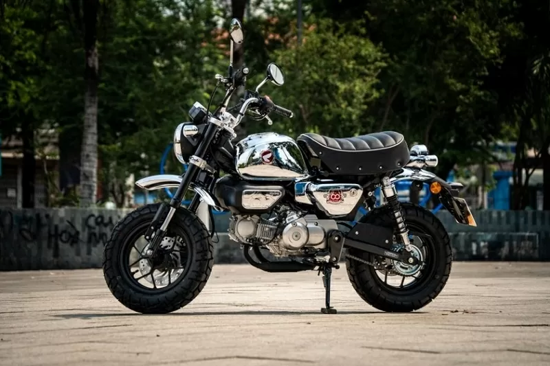 Honda Monkey Chrome Legacy là phiên bản kỷ niệm 60 năm của Honda Thái Lan.