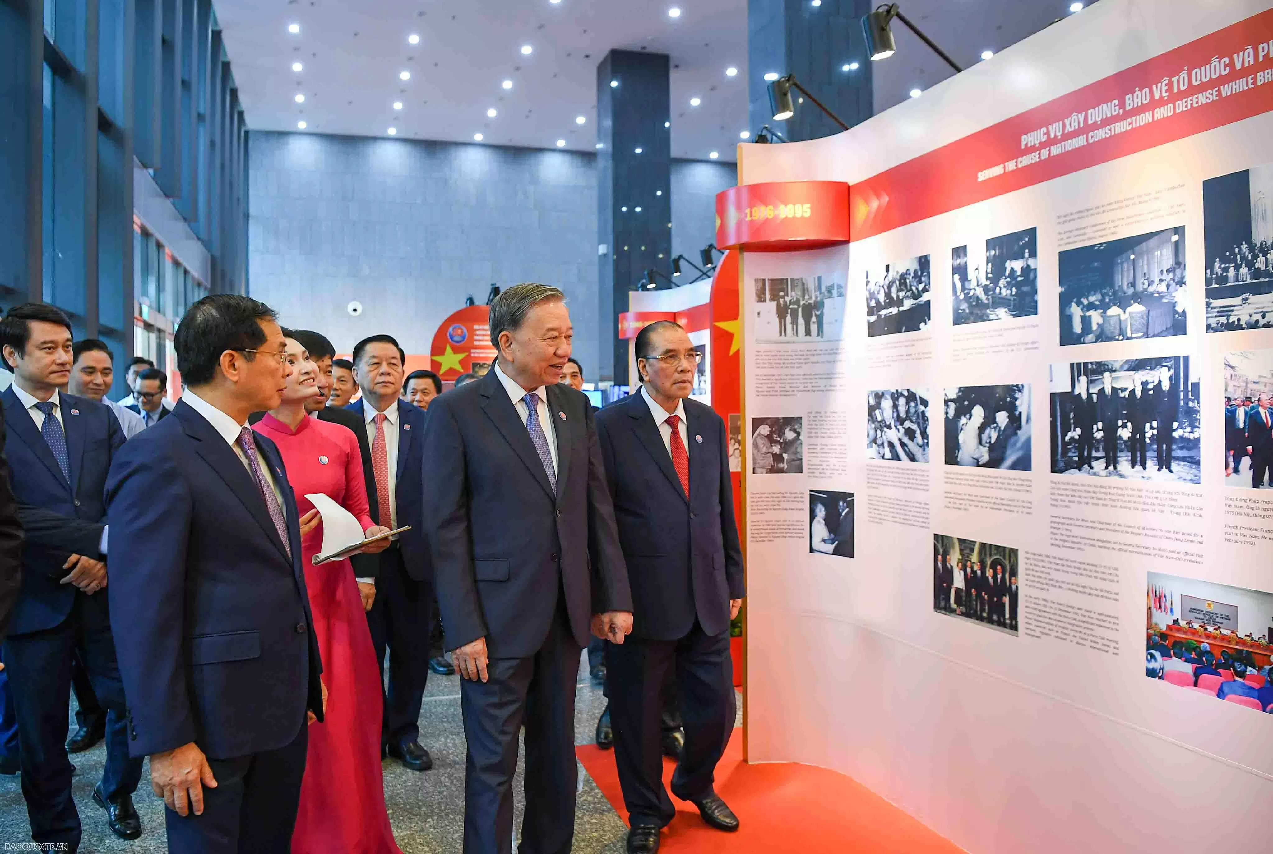 Toàn văn phát biểu của Tổng Bí thư Tô Lâm tại Lễ kỷ niệm 80 năm thành lập ngành Ngoại giao Toàn văn phát biểu của Tổng Bí thư Tô Lâm tại Lễ kỷ niệm 80 năm thành lập ngành Ngoại giao