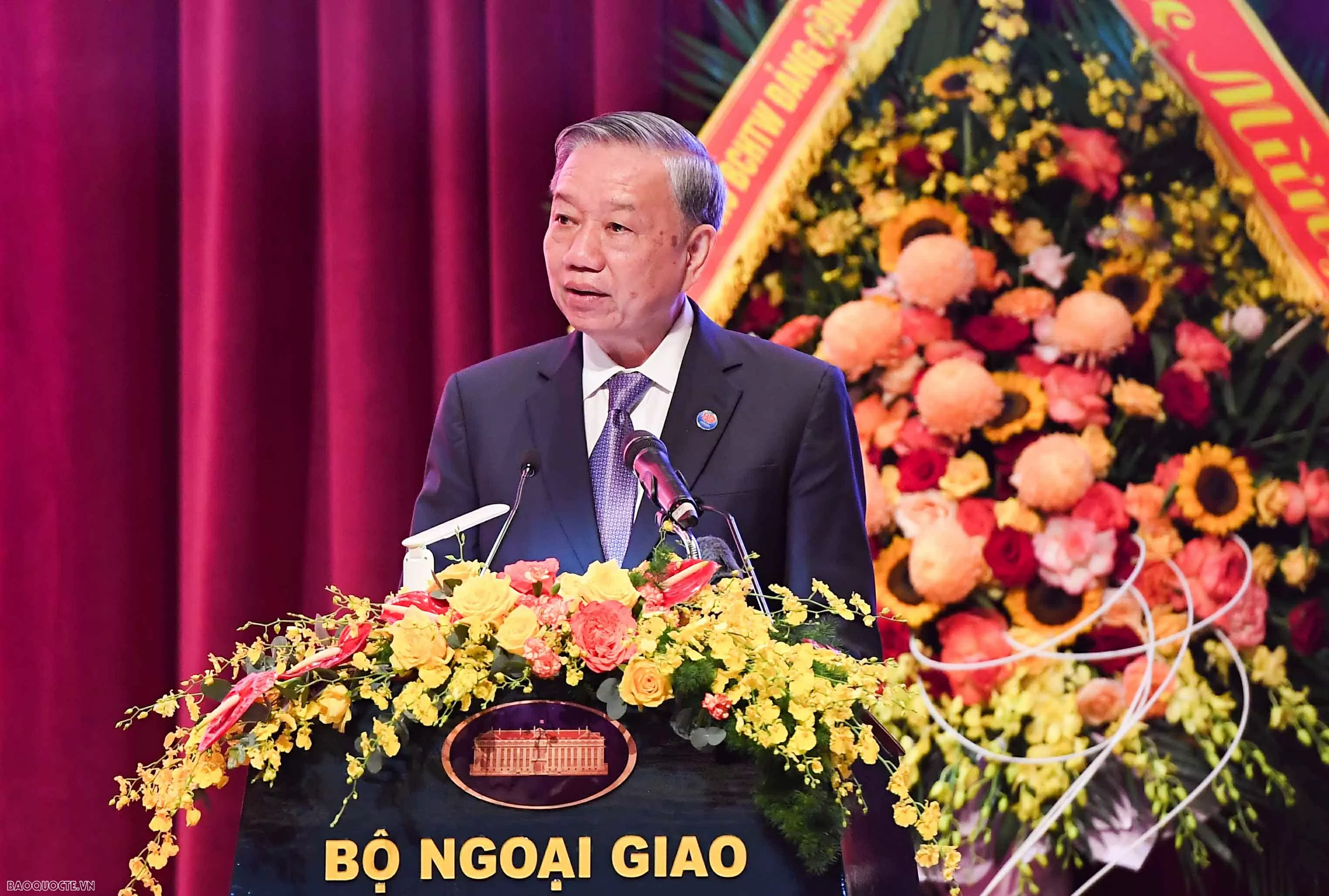 (Trực tuyến) Tổng Bí thư Tô Lâm dự Lễ kỷ niệm 80 năm Ngoại giao Việt Nam