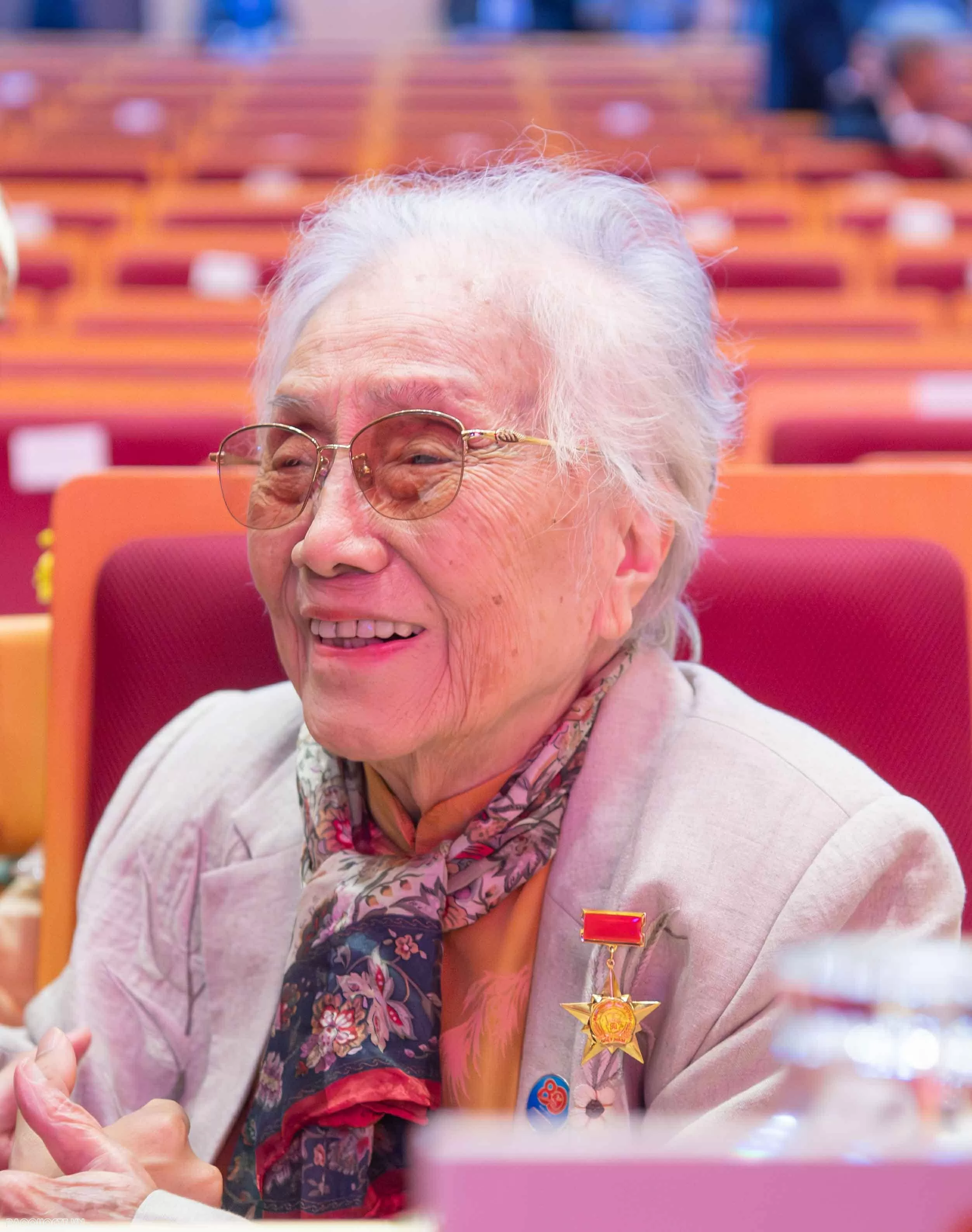 Phong tặng danh hiệu Anh hùng Lao động cho đồng chí Nguyễn Thị Bình Phong tặng danh hiệu Anh hùng Lao động cho đồng chí Nguyễn Thị Bình