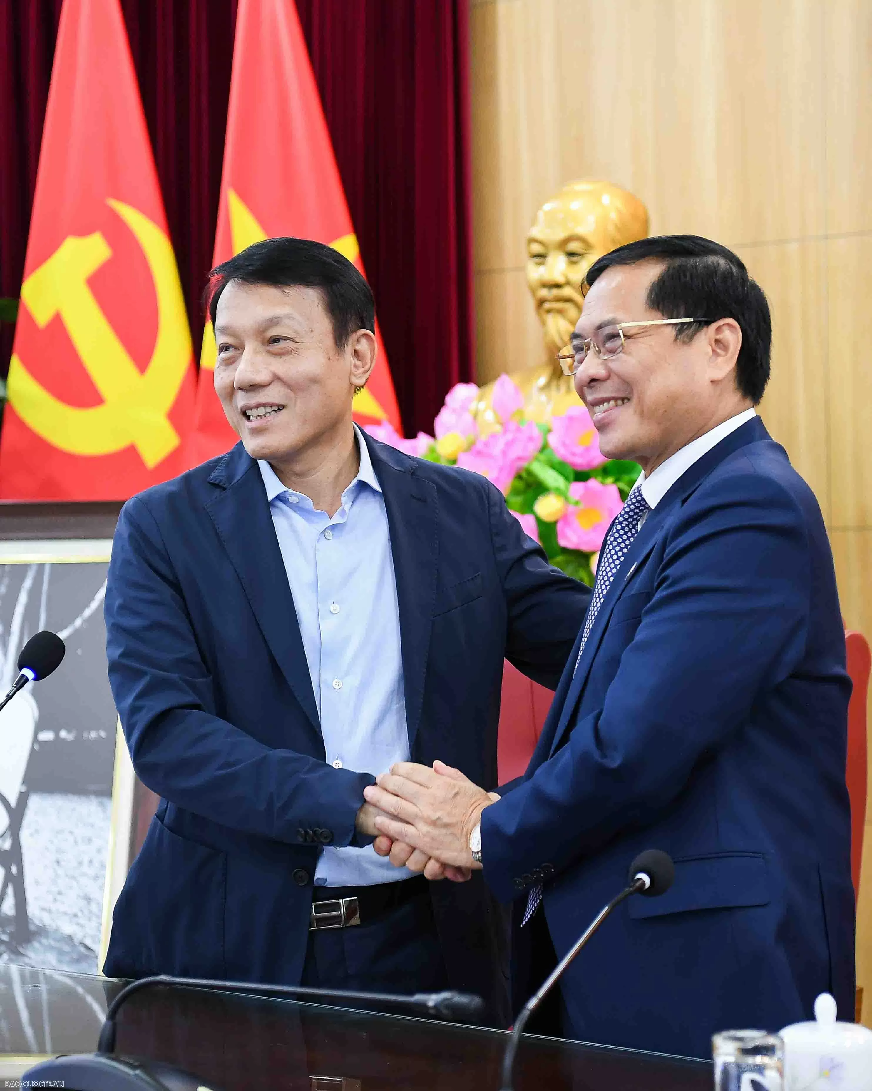 Lãnh đạo Bộ Công an chúc mừng 80 năm ngành Ngoại giao