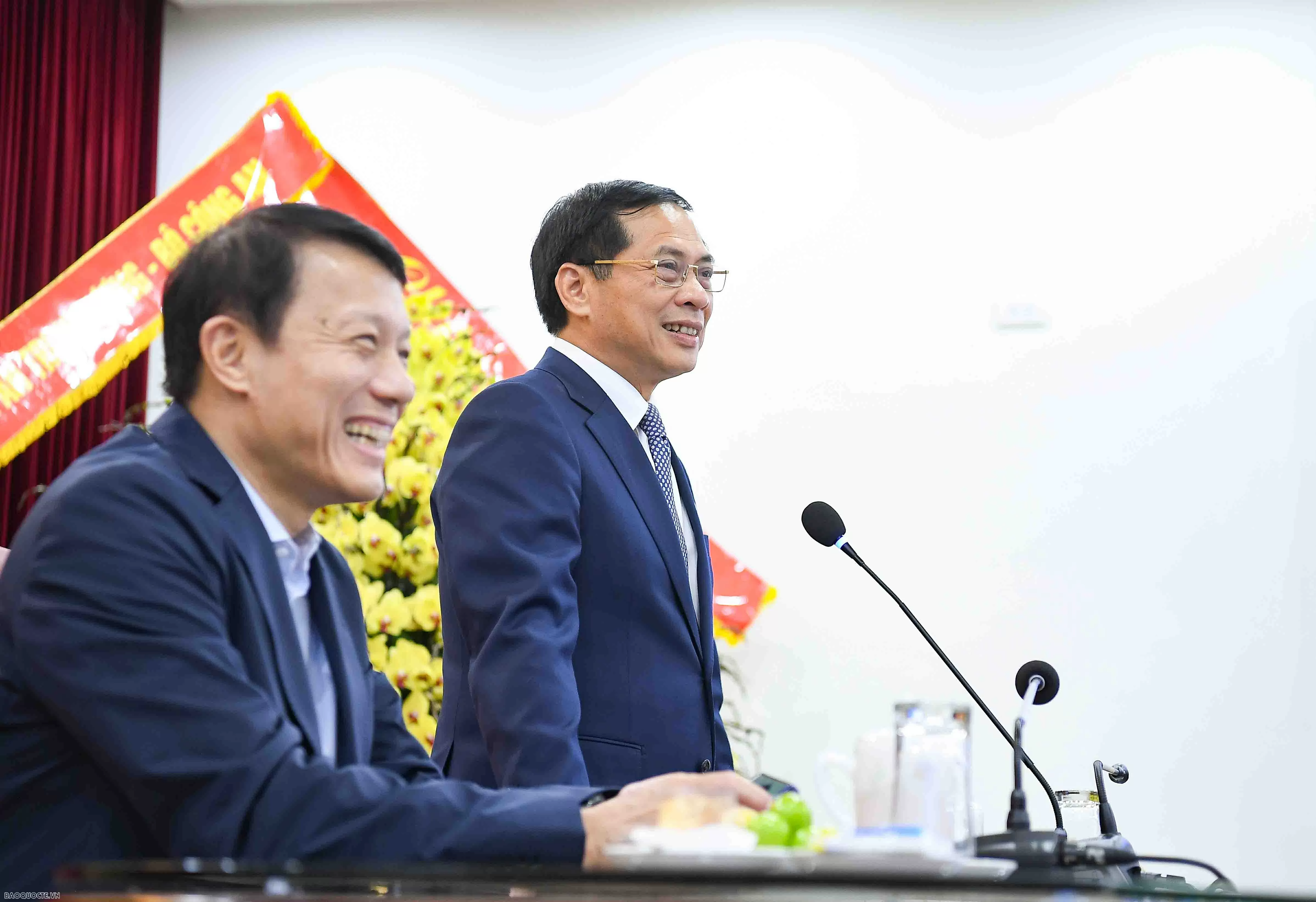 Lãnh đạo Bộ Công an chúc mừng 80 năm ngành Ngoại giao