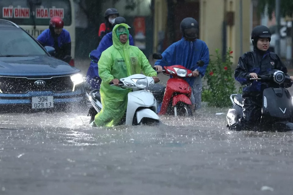 Hà Nội ngập lụt