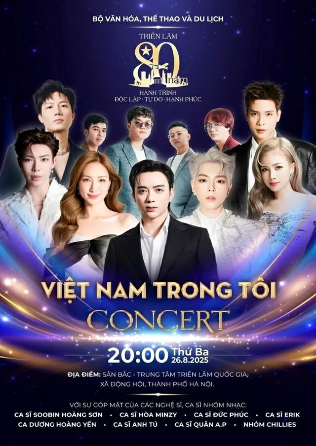 Concert 'Việt Nam trong tôi' kết nối trái tim, tình quê hương, nghĩa đồng bào Concert 'Việt Nam trong tôi' kết nối trái tim, tình quê hương, nghĩa đồng bào