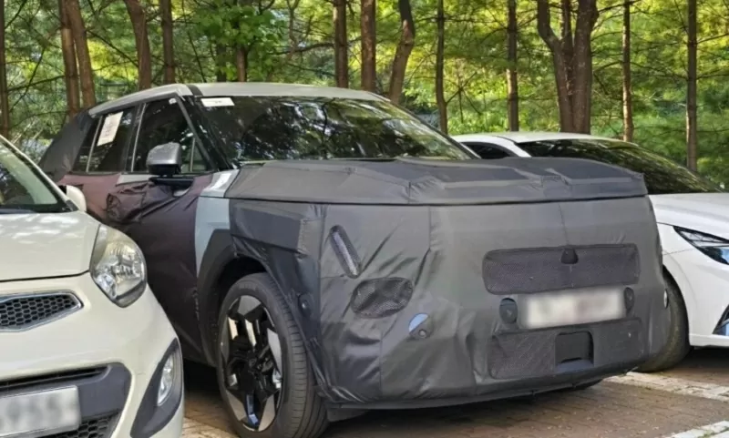 Hyundai Tucson 2026 lộ diện với lớp ngụy trang kín đáo.