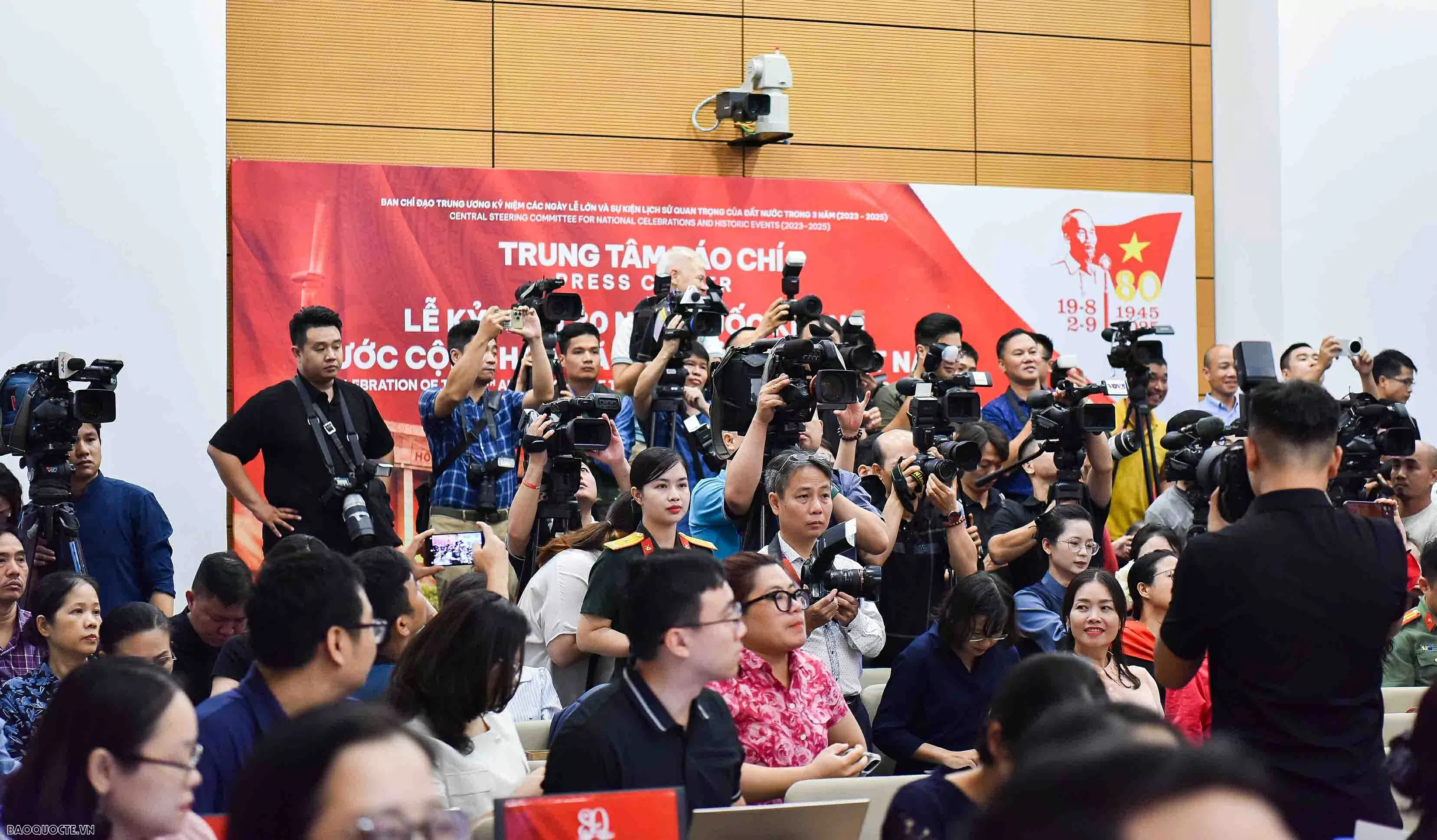 Khai trương Trung tâm báo chí Lễ kỷ niệm 80 năm Quốc khánh 2/9 Khai trương Trung tâm báo chí Lễ kỷ niệm 80 năm Quốc khánh 2/9