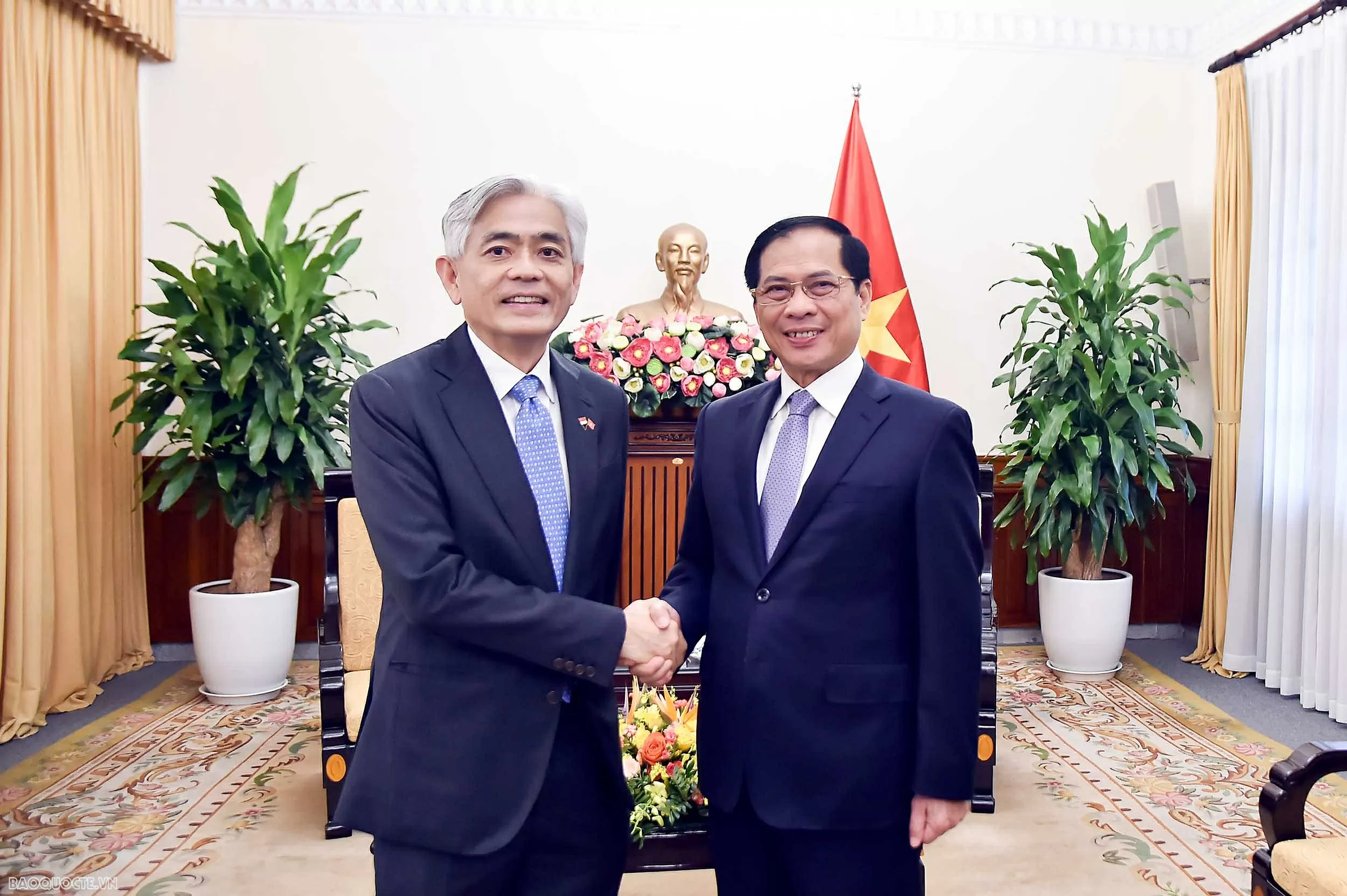 Việt Nam-Singapore tăng cường hợp tác sau khi thiết lập Đối tác chiến lược toàn diện