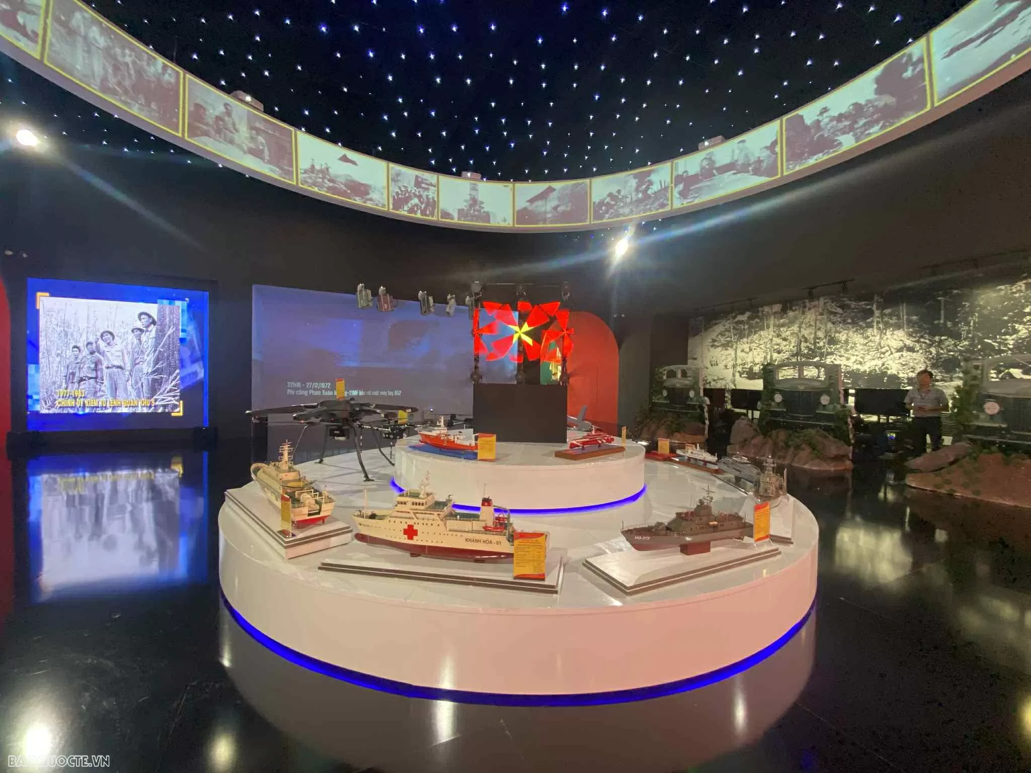 Khu trưng bày của Bộ Quốc phòng tại Triển lãm 80 năm thành tựu đất nước có gì?