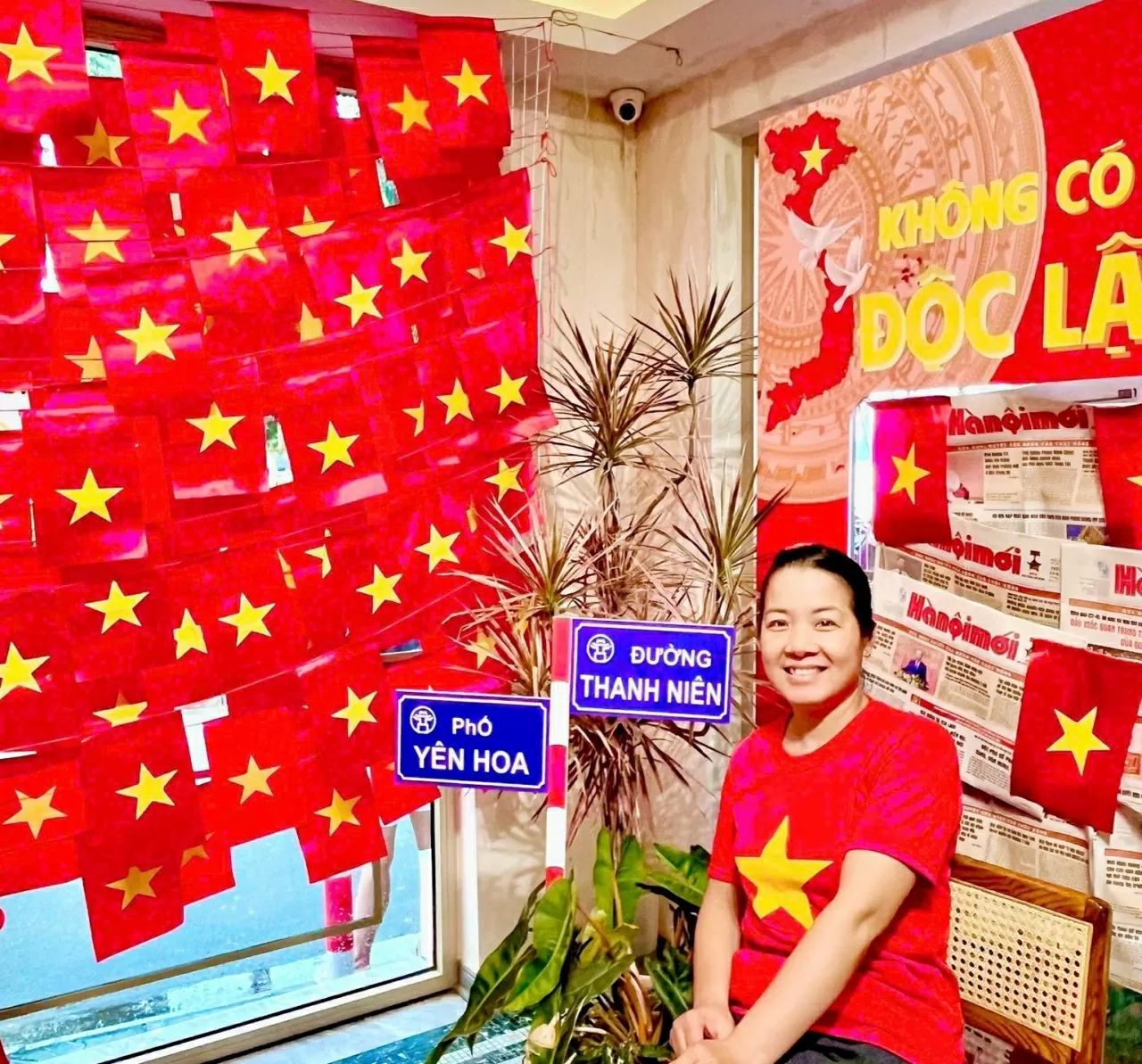 Người dân đổ về Ba Đình check-in Người dân đổ về Ba Đình check-in