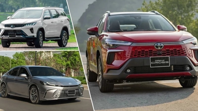 Toyota bất ngờ tăng giá niêm yết nhiều mẫu ô tô tại Việt Nam