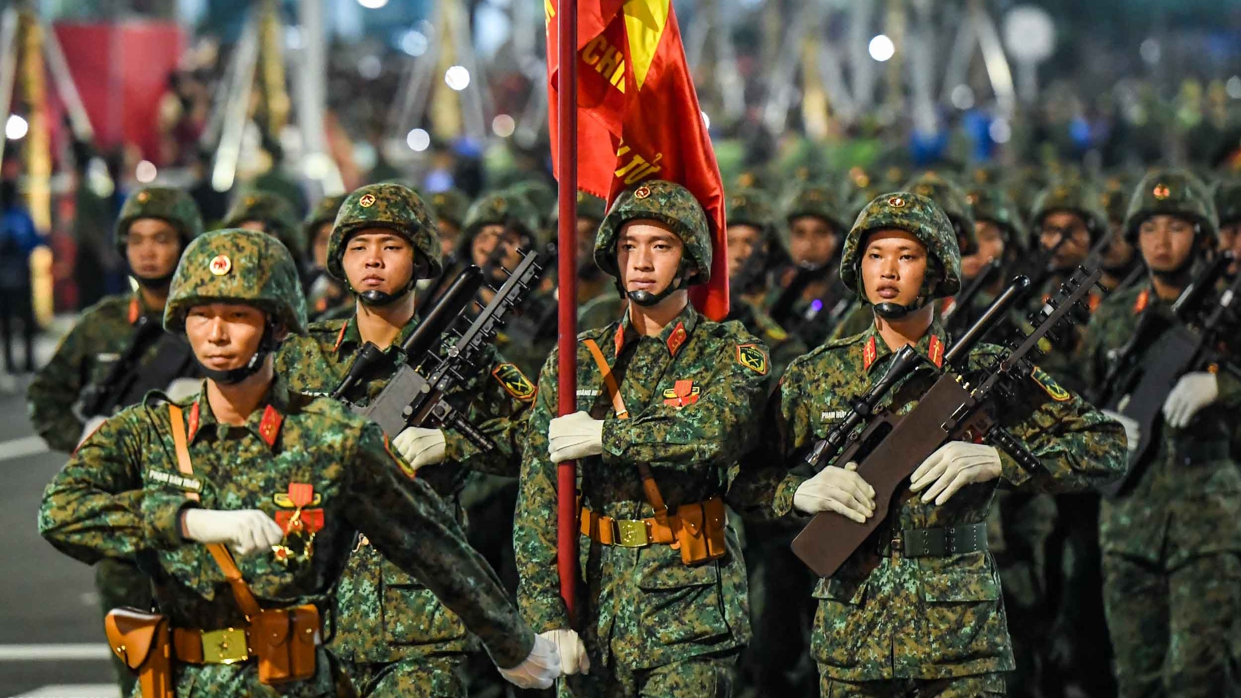 Những hình ảnh lễ sơ duyệt diễu binh Quốc khánh 2/9