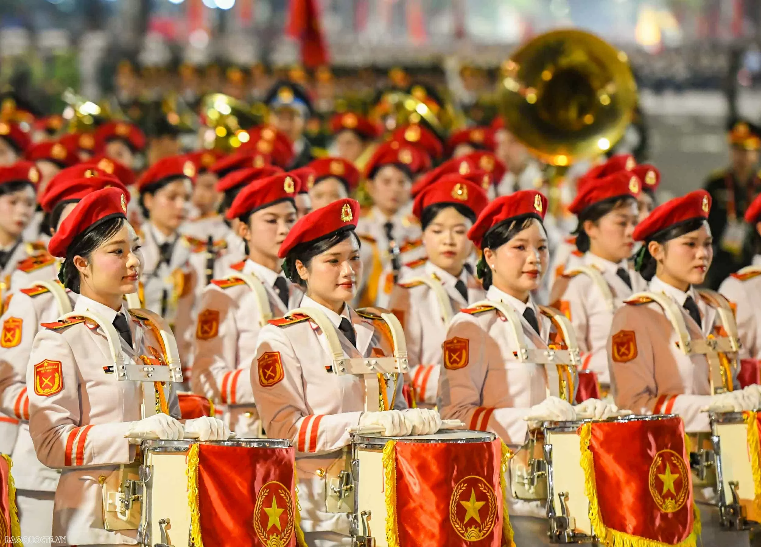 Những hình ảnh lễ sơ duyệt diễu binh Quốc khánh 2/9 Những hình ảnh lễ sơ duyệt diễu binh Quốc khánh 2/9