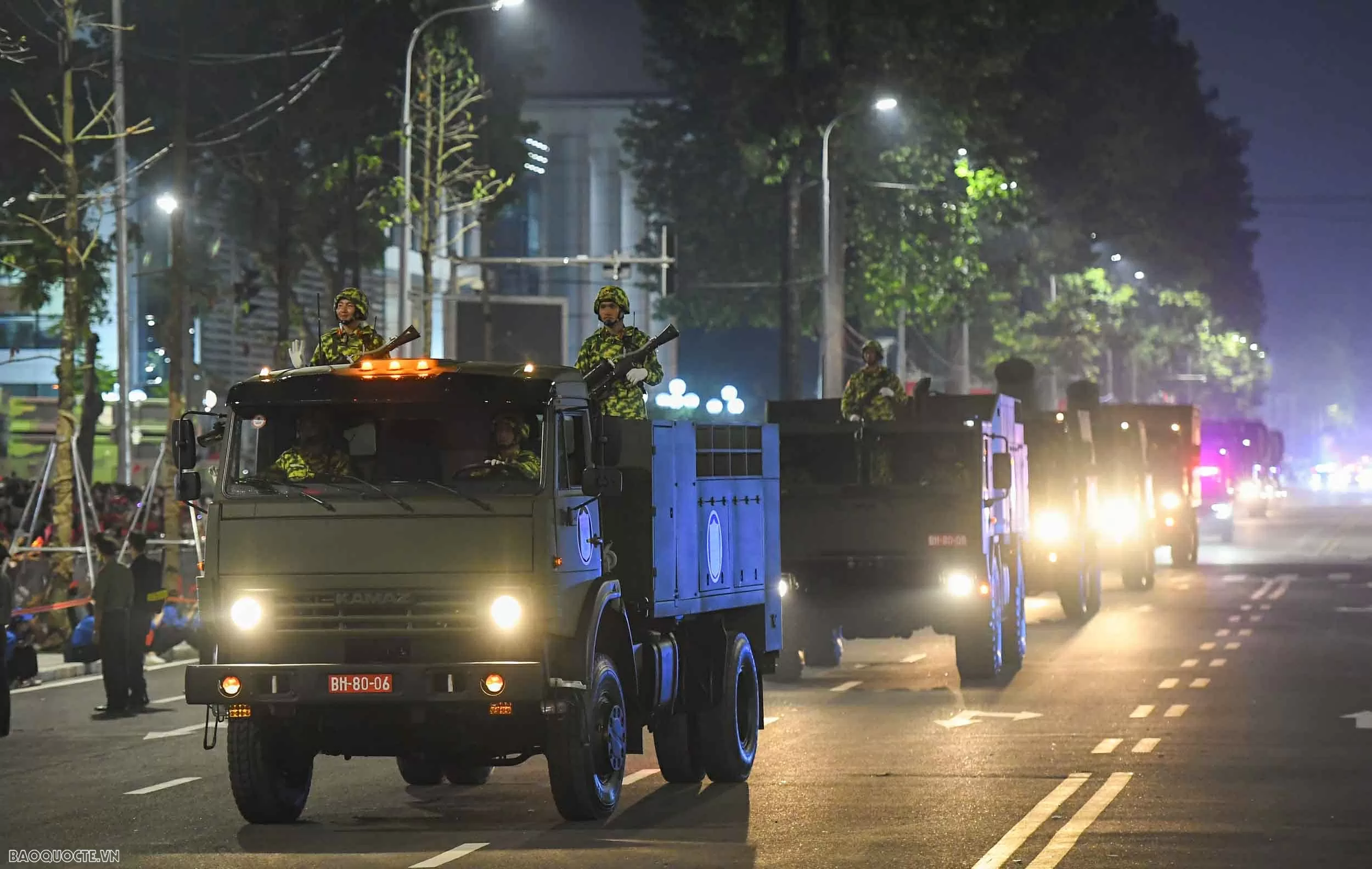 Những hình ảnh lễ sơ duyệt diễu binh Quốc khánh 2/9