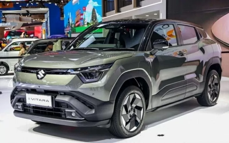 Suzuki e Vitara lần đầu xuất hiện tại khu vực Đông Nam Á trong khuôn khổ Triển lãm Ô tô Quốc tế Indonesia 2025. Suzuki e Vitara lần đầu xuất hiện tại khu vực Đông Nam Á trong khuôn khổ Triển lãm Ô tô Quốc tế Indonesia 2025.