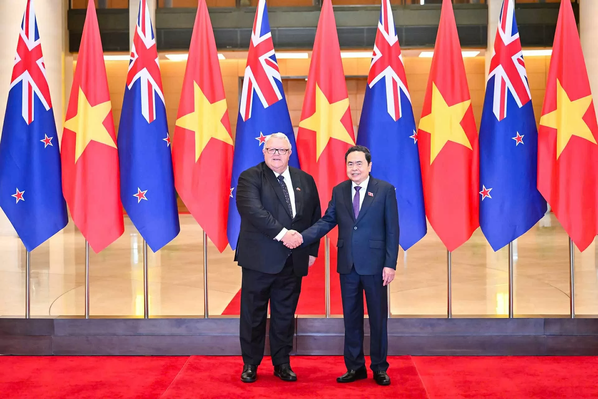 Chủ tịch Quốc hội New Zealand thăm chính thức Việt Nam: Tiếp thêm xung lực, xứng tầm vóc mới