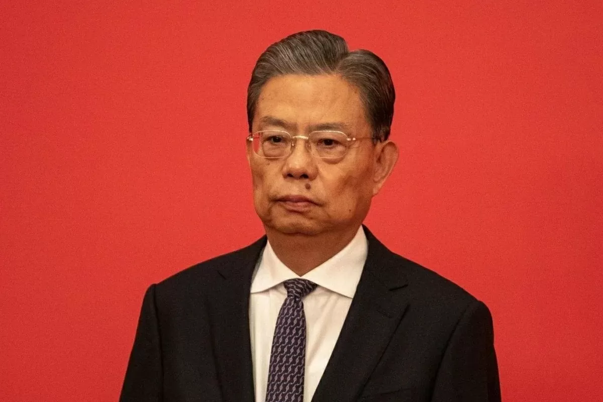 Ủy viên trưởng Ủy ban Thường vụ Nhân đại toàn quốc Trung Quốc Triệu Lạc Tế. (Ảnh: THX/TTXVN)