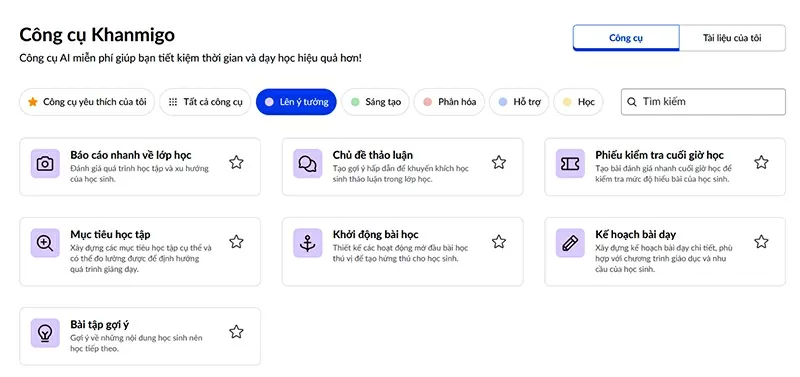 Khan Academy Vietnam sẽ ra mắt Khanmigo bằng tiếng Việt hoàn toàn miễn phí cho giáo viên Khan Academy Vietnam sẽ ra mắt Khanmigo bằng tiếng Việt hoàn toàn miễn phí cho giáo viên