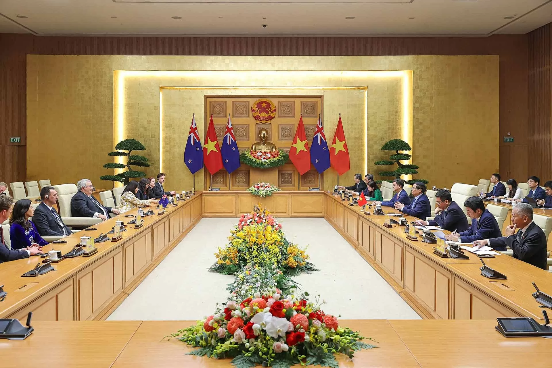 Việt Nam-New Zealand: Phấn đấu đạt mục tiêu kim ngạch song phương 3 tỷ USD vào năm 2026 Việt Nam-New Zealand: Phấn đấu đạt mục tiêu kim ngạch song phương 3 tỷ USD vào năm 2026